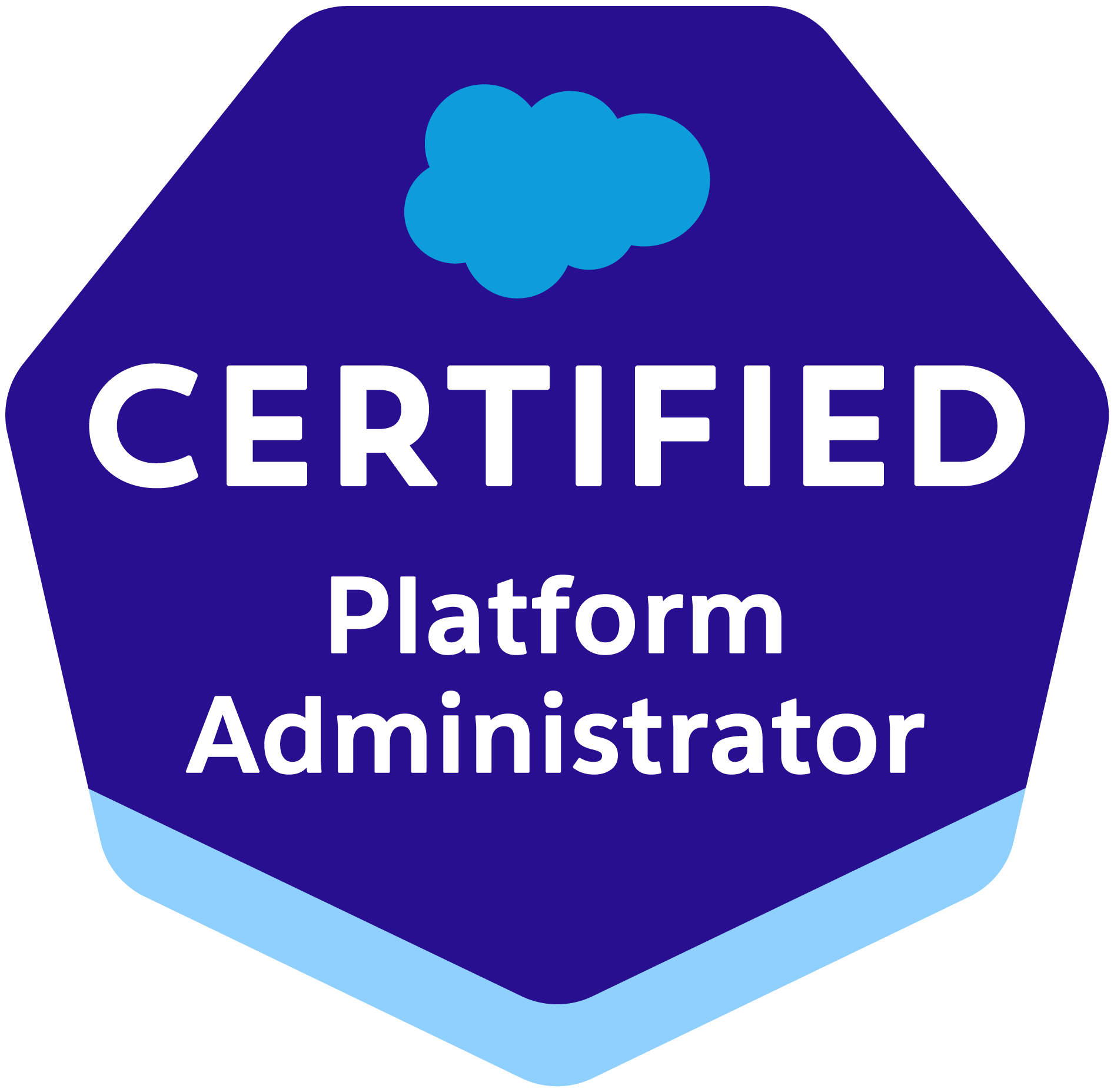 Salesforce Certified Administrator badge